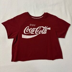 Coca-Cola Logo Crop Tee